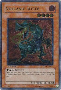 Volcanic Slicer (UTR) [FOTB-EN012] Ultimate Rare | The Time Vault CA