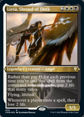 Liesa, Shroud of Dusk (Foil Etched) [Commander Legends] | The Time Vault CA