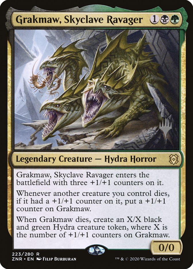 Grakmaw, Skyclave Ravager (Promo Pack) [Zendikar Rising Promos] | The Time Vault CA