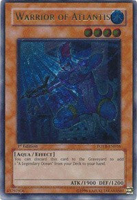 Warrior of Atlantis (UTR) [FOTB-EN016] Ultimate Rare | The Time Vault CA