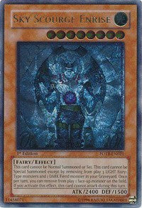 Sky Scourge Enrise (UTR) [FOTB-EN021] Ultimate Rare | The Time Vault CA