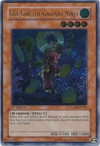 Goe Goe the Gallant Ninja (UTR) [FOTB-EN024] Ultimate Rare | The Time Vault CA