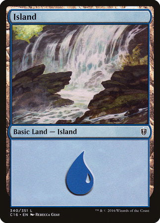 Island (340) [Commander 2016] | The Time Vault CA