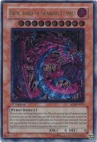 Uria, Lord of Searing Flames (UTR) [SOI-EN001] Ultimate Rare | The Time Vault CA