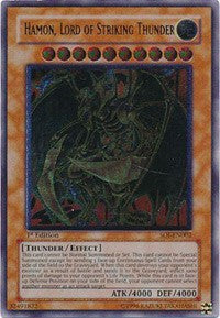 Hamon, Lord of Striking Thunder (UTR) [SOI-EN002] Ultimate Rare | The Time Vault CA