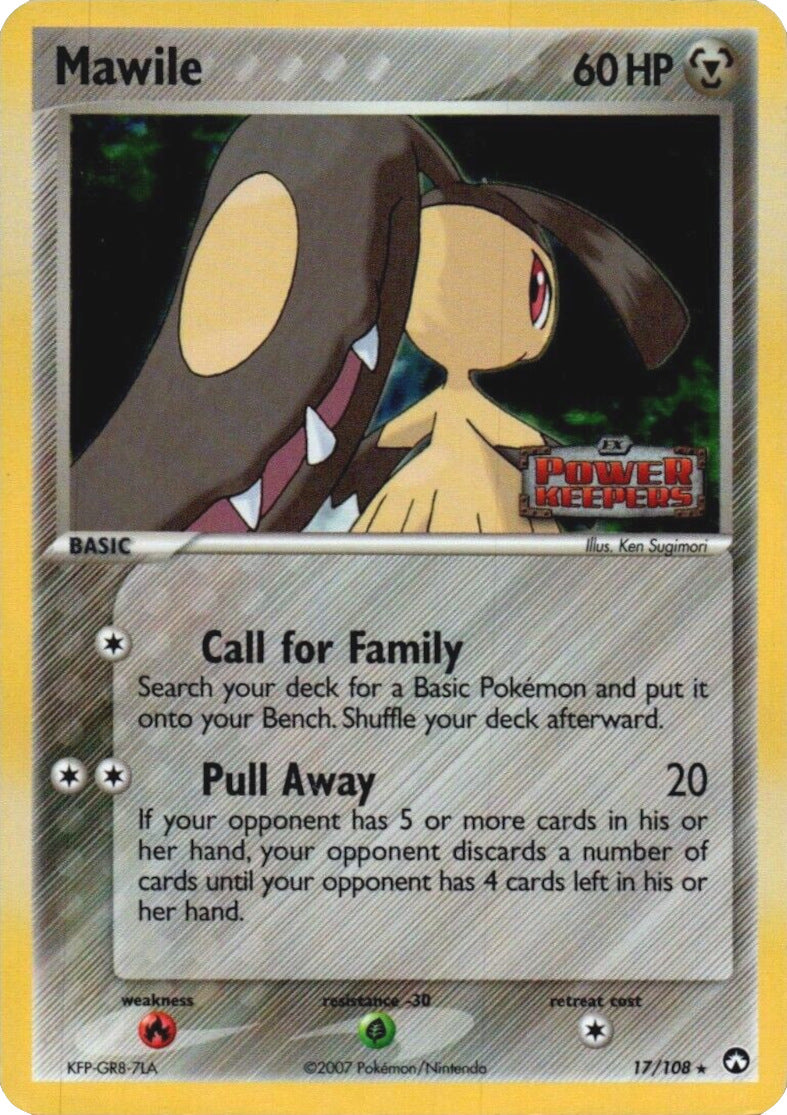 Mawile (17/108) (Stamped) [EX: Power Keepers] | The Time Vault CA