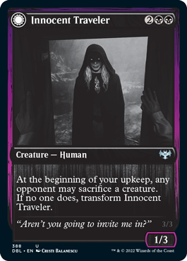 Innocent Traveler // Malicious Invader [Innistrad: Double Feature] | The Time Vault CA