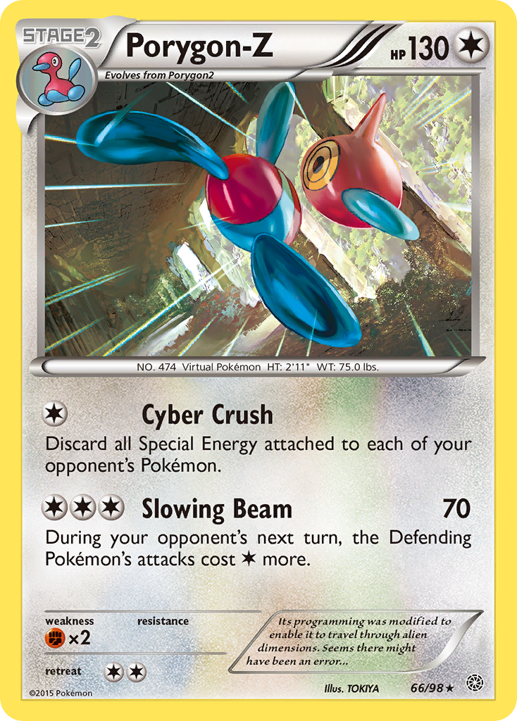 Porygon-Z (66/98) [XY: Ancient Origins] | The Time Vault CA