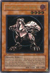 Horus The Black Flame Dragon LV4 (UTR) [SOD-EN006] Ultimate Rare | The Time Vault CA