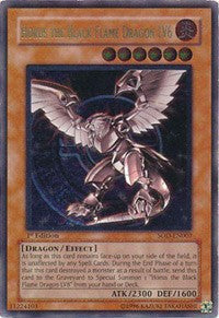 Horus the Black Flame Dragon LV6 (UTR) [SOD-EN007] Ultimate Rare | The Time Vault CA