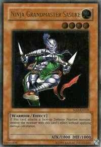 Ninja Grandmaster Sasuke (UTR) [SOD-EN019] Ultimate Rare | The Time Vault CA