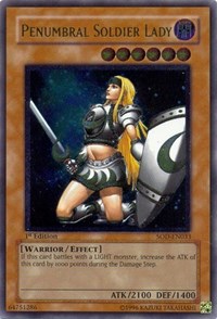 Penumbral Soldier Lady (UTR) [SOD-EN033] Ultimate Rare | The Time Vault CA