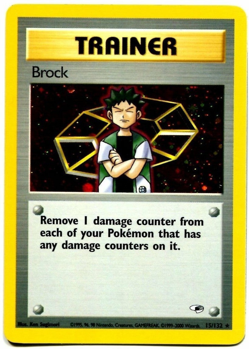 Brock (15/132) [Gym Heroes Unlimited] | The Time Vault CA