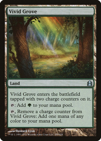 Vivid Grove [Commander 2011] | The Time Vault CA