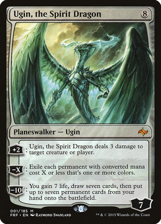 Ugin, the Spirit Dragon [Fate Reforged] | The Time Vault CA