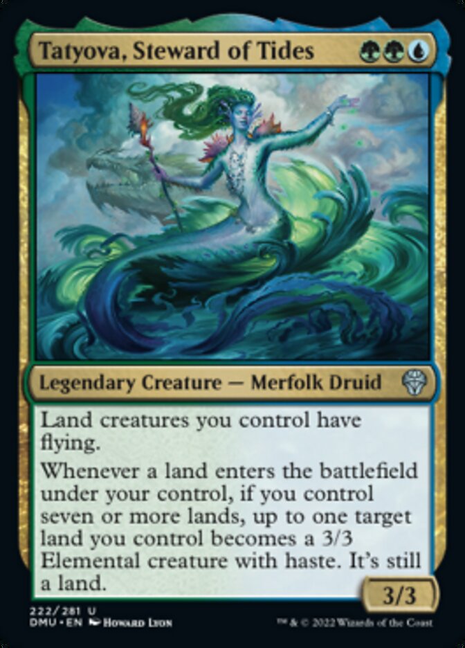 Tatyova, Steward of Tides [Dominaria United] | The Time Vault CA