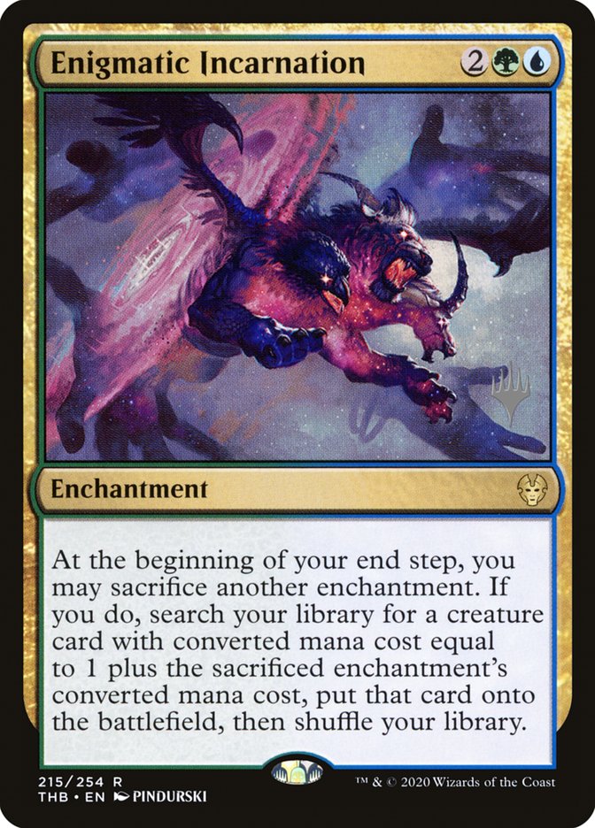 Enigmatic Incarnation (Promo Pack) [Theros Beyond Death Promos] | The Time Vault CA