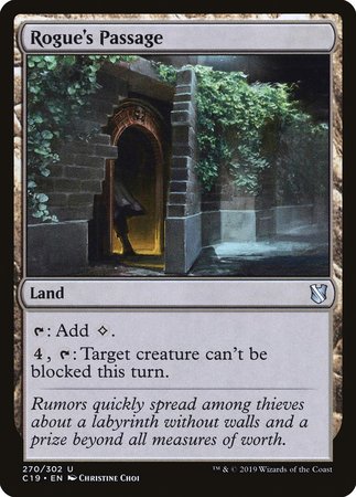 Rogue's Passage [Commander 2019] | The Time Vault CA