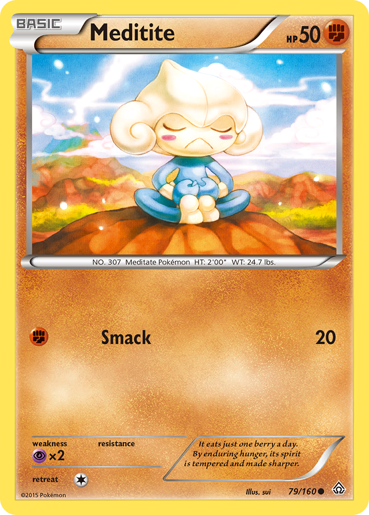 Meditite (79/160) [XY: Primal Clash] | The Time Vault CA