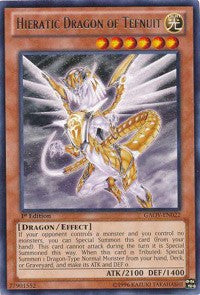 Hieratic Dragon of Tefnuit [GAOV-EN022] Rare | The Time Vault CA