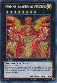 Hieratic Sun Dragon Overlord of Heliopolis [GAOV-EN048] Secret Rare | The Time Vault CA