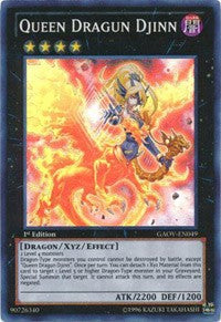 Queen Dragun Djinn [GAOV-EN049] Super Rare | The Time Vault CA