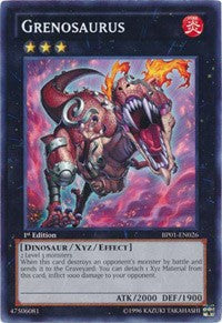 Grenosaurus [BP01-EN026] Rare | The Time Vault CA