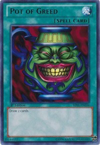 Pot of Greed [BP01-EN034] Rare | The Time Vault CA