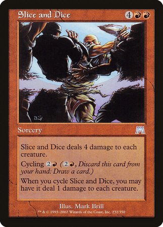 Slice and Dice [Onslaught] | The Time Vault CA