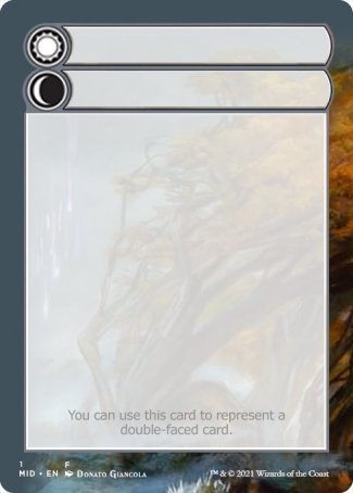 Helper Card (1/9) [Innistrad: Midnight Hunt Tokens] | The Time Vault CA