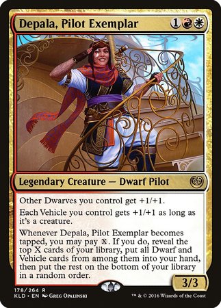 Depala, Pilot Exemplar [Kaladesh] | The Time Vault CA