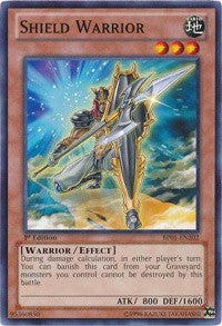 Shield Warrior [BP01-EN202] Common | The Time Vault CA
