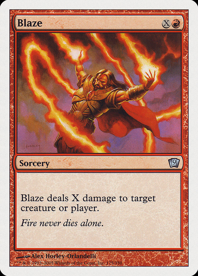 Blaze [Ninth Edition] | The Time Vault CA
