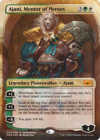 Ajani, Mentor of Heroes [Mythic Edition] | The Time Vault CA