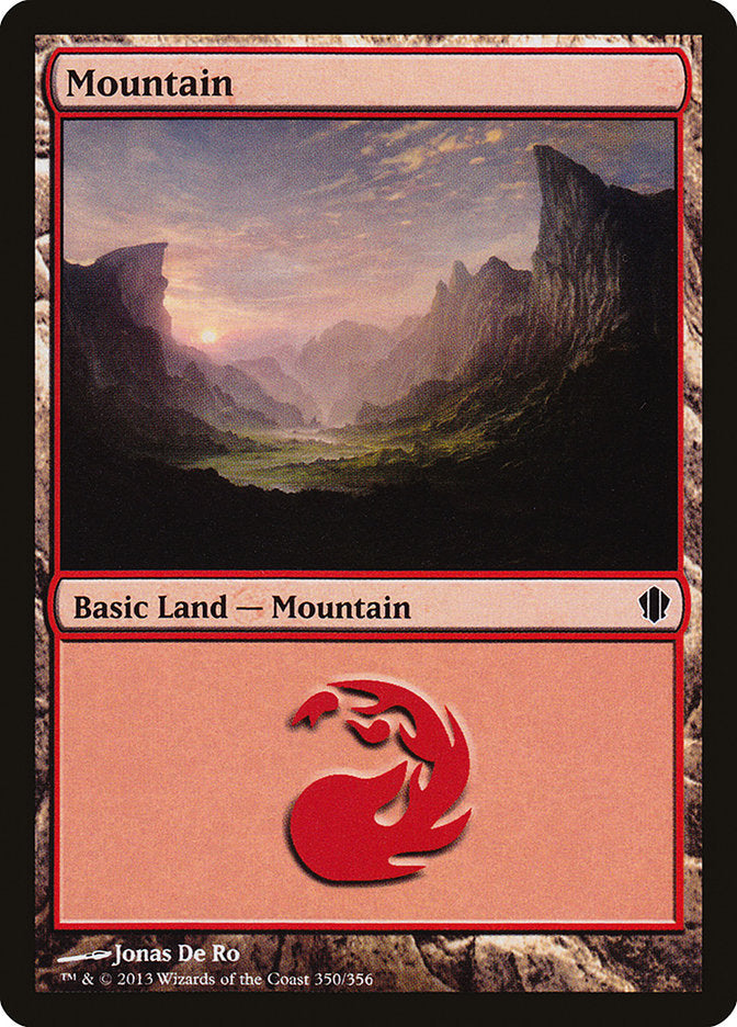 Mountain (350) [Commander 2013] | The Time Vault CA