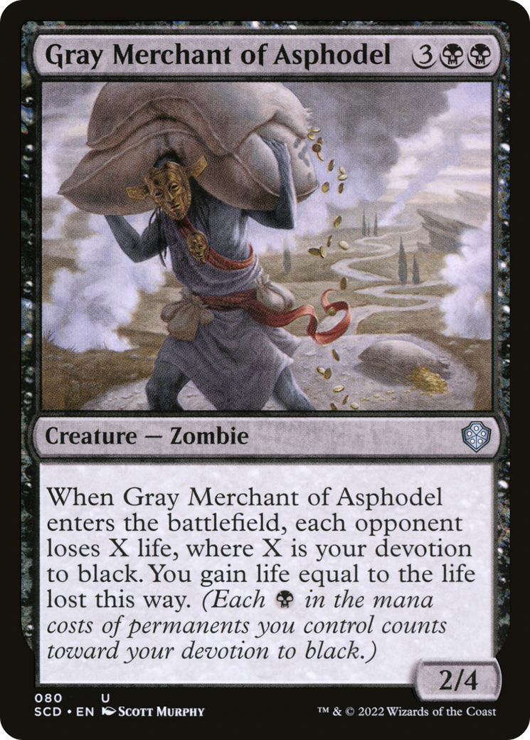 Gray Merchant of Asphodel [Starter Commander Decks] | The Time Vault CA