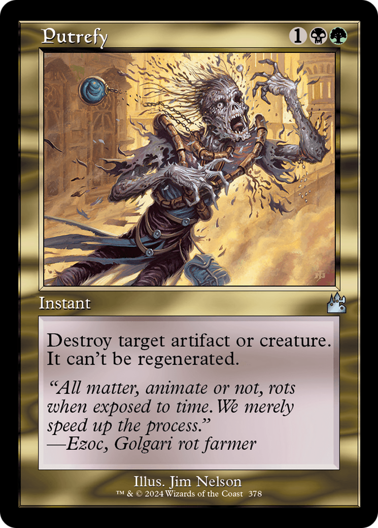 Putrefy (Retro Frame) [Ravnica Remastered] | The Time Vault CA