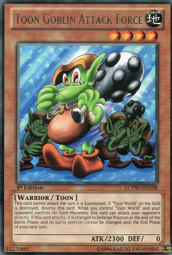 Toon Goblin Attack Force [LCYW-EN108] Rare | The Time Vault CA