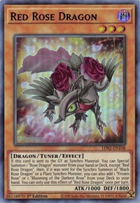 Red Rose Dragon (Purple) [LDS2-EN108] Ultra Rare | The Time Vault CA