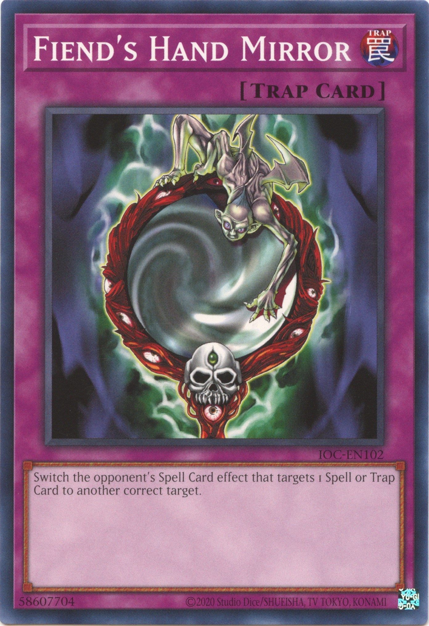 Fiend's Hand Mirror (25th Anniversary) [IOC-EN102] Common | The Time Vault CA