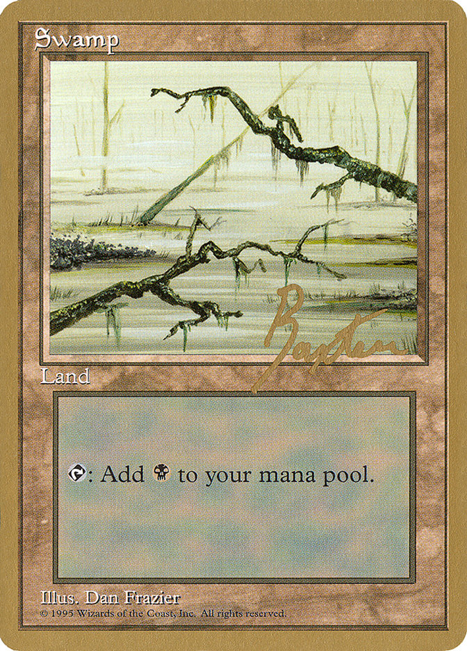 Swamp (gb371) (George Baxter) [Pro Tour Collector Set] | The Time Vault CA