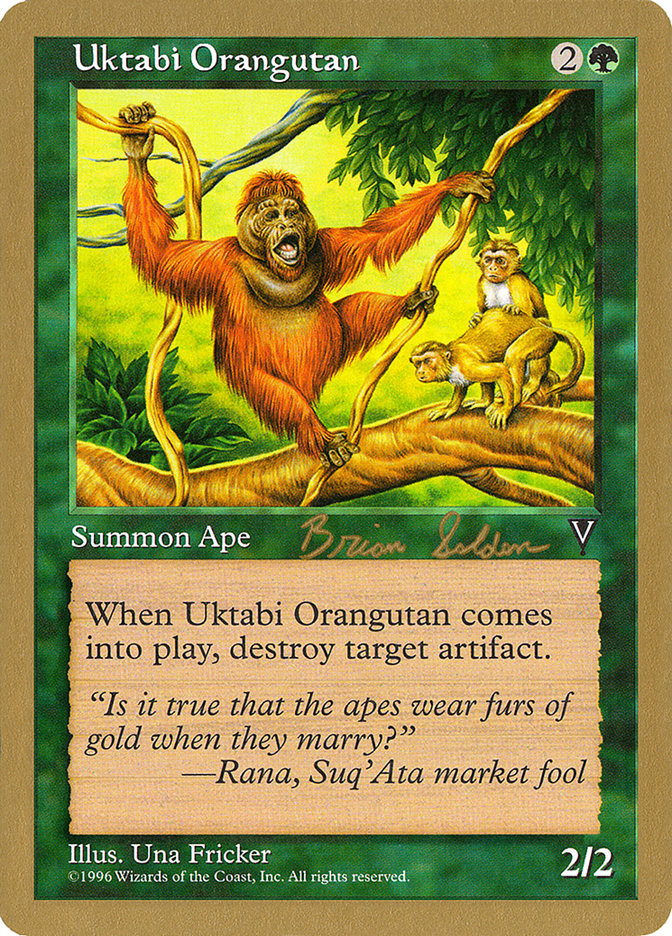 Uktabi Orangutan (Brian Selden) [World Championship Decks 1998] | The Time Vault CA