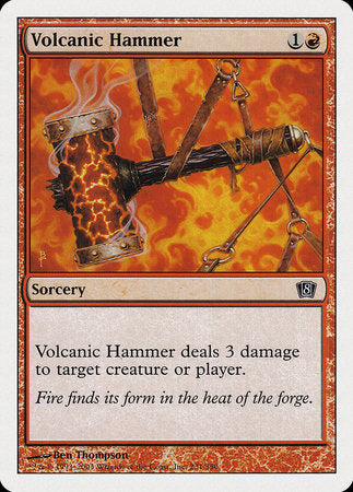 Volcanic Hammer [Eighth Edition] | The Time Vault CA