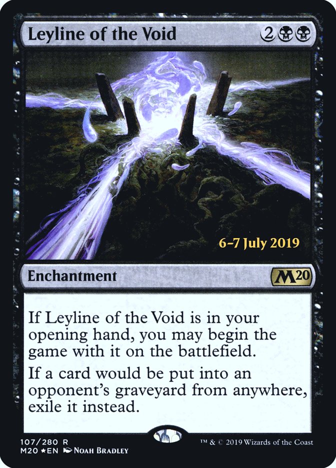 Leyline of the Void  [Core Set 2020 Prerelease Promos] | The Time Vault CA