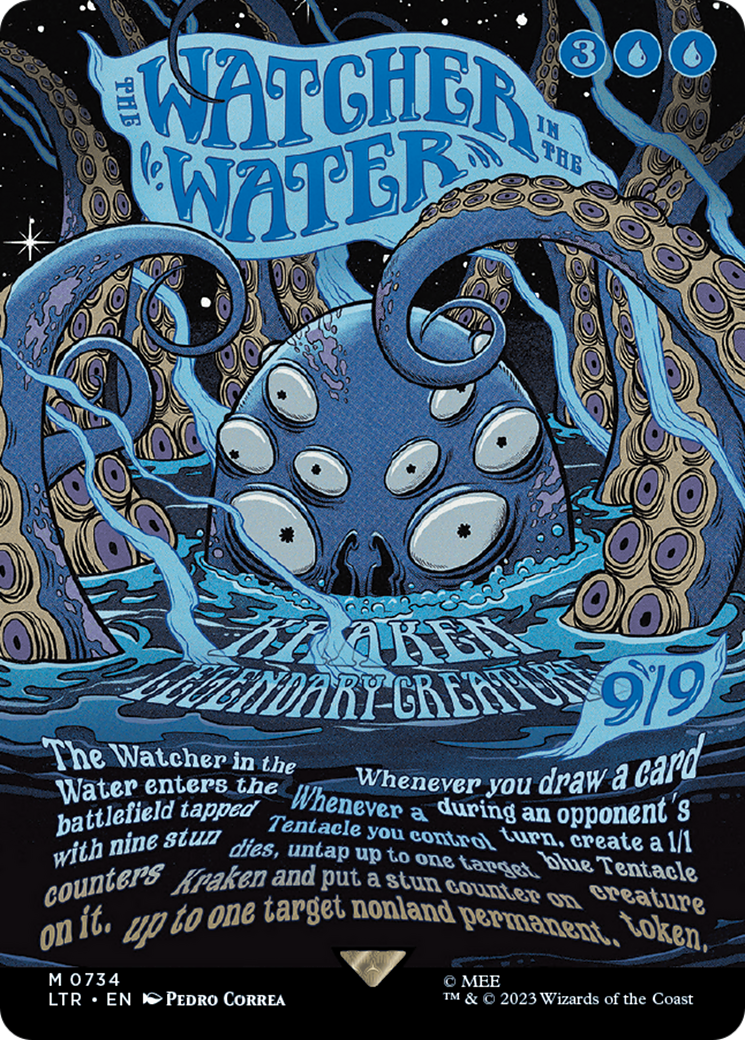 The Watcher in the Water (Borderless Poster) [The Lord of the Rings: Tales of Middle-Earth] | The Time Vault CA