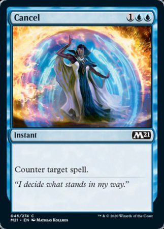 Cancel [Core Set 2021] | The Time Vault CA