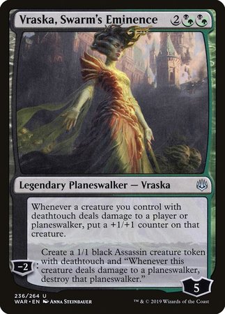 Vraska, Swarm's Eminence [War of the Spark] | The Time Vault CA