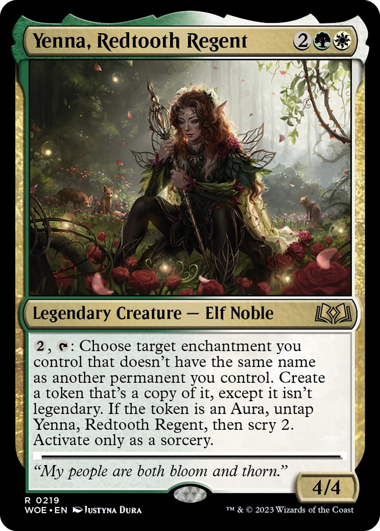 Yenna, Redtooth Regent [Wilds of Eldraine] | The Time Vault CA