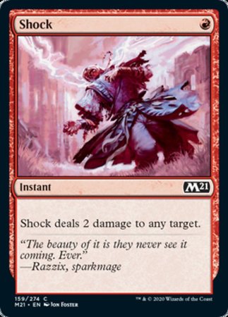 Shock [Core Set 2021] | The Time Vault CA