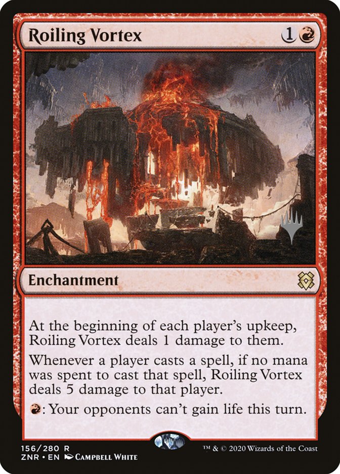 Roiling Vortex (Promo Pack) [Zendikar Rising Promos] | The Time Vault CA